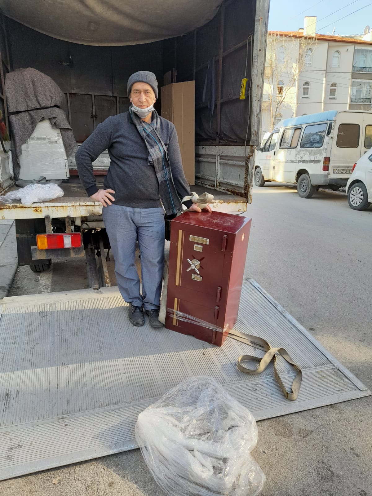 çelik kasa taşıma