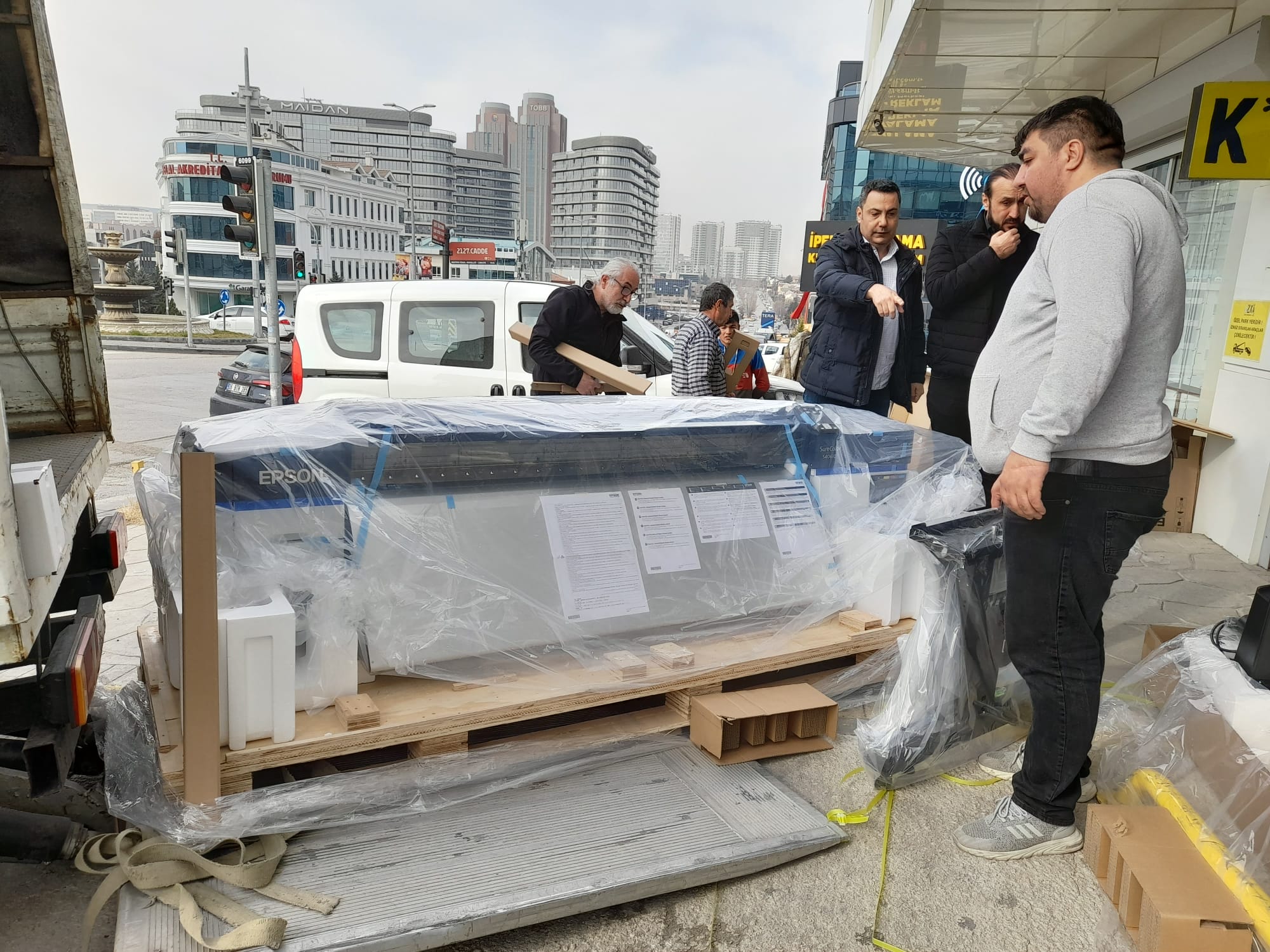 plotter yazıcı nakliyesi